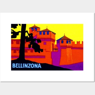 1930 Bellinzona Switzerland Posters and Art